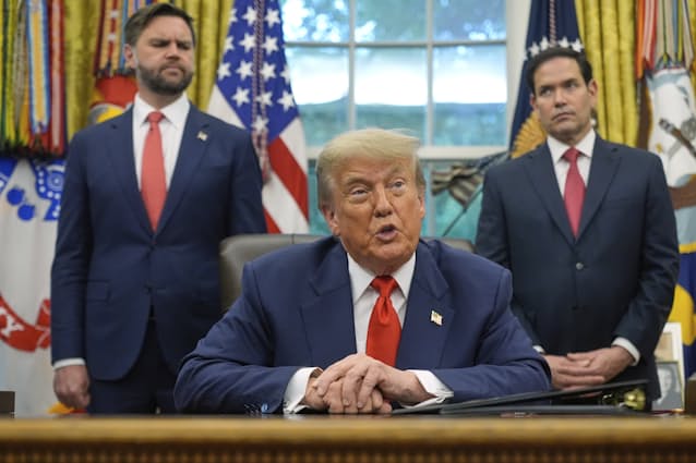 【国際】トランプ氏、ガザ停戦「来週中に」と見通し　イラン停戦が影響か